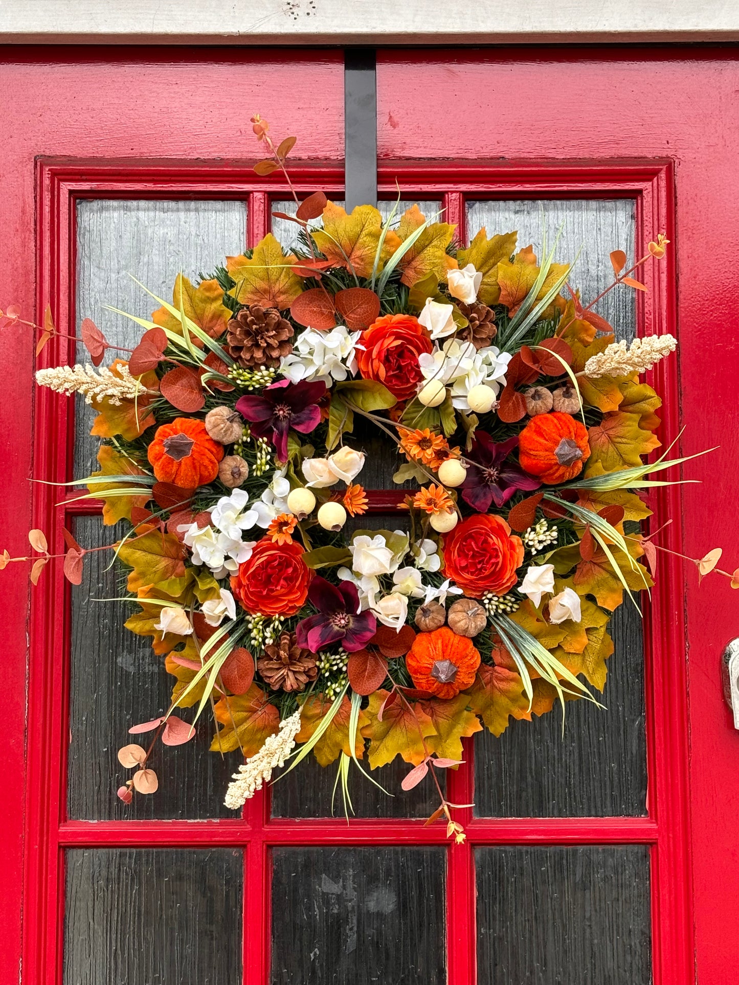 Pumpkin wreath
