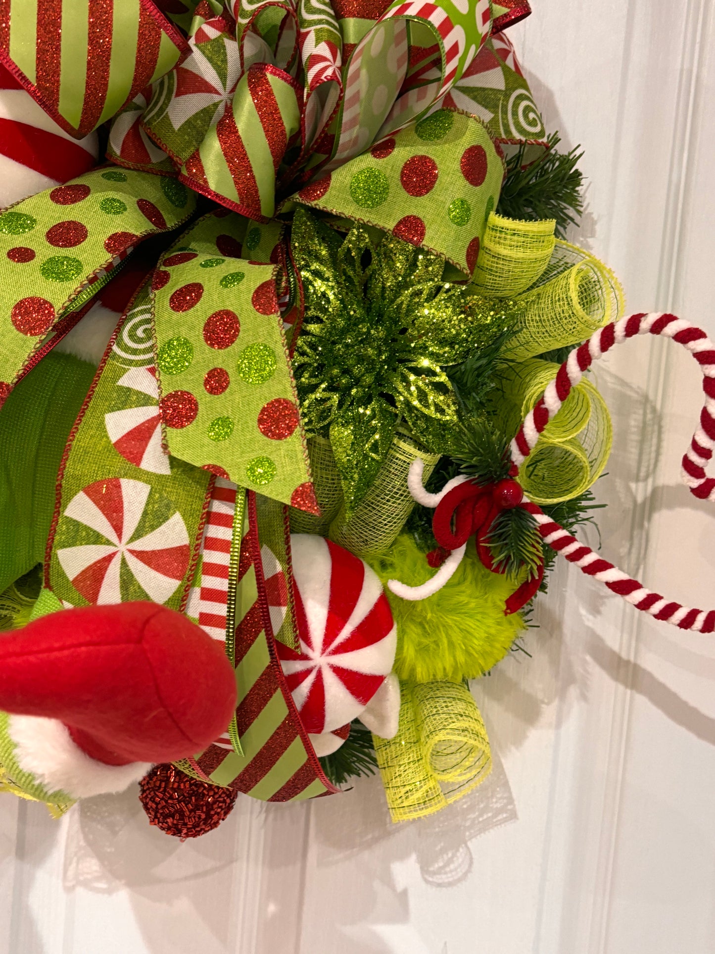 Green monster wreath